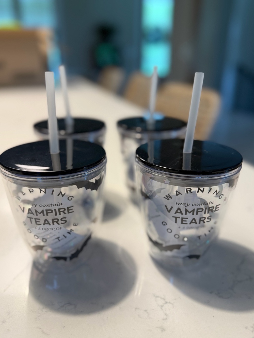 Halloween Travel Cups - Set of 4